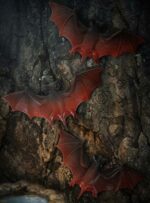 MORCEGOS DE PLÁSTICO COM 4UN - HALLOOWEEN - Imagem 3