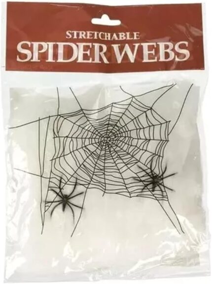 TEIA DE ARANHA 20G BRANCO - HALLOWEEN