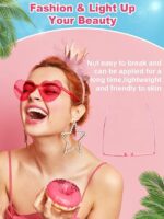 ÓCULOS CORAÇÃO ROSA FASHION - FANTASIA - Imagem 2