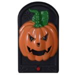 CAMPAINHA  ABÓBORA  ASSUSTADORA C/ SOM E LUZ - HALLOWEEN - Imagem 2