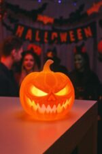 ENFEITE LED ABÓBORA TERROR - HALLOWEEN - Imagem 5