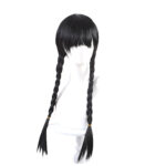 PERUCA FANTASIA WANDINHA - HALLOWEEN - Imagem 4