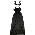 CAPA CETIM BRUXA MALEVOLENTE ACOMPANHA TIARA - PRETO - Imagem 3