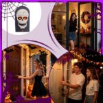 CAMPAINHA CRÂNIO COM SOM E LUZ - HALLOWEEN - Imagem 4