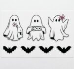 PAINEL DECORATIVO FANTASMINHA HALLOWEEN C/7 UN