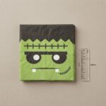 GUARDANAPO DE PAPEL FRANKENSTEIN 33X33CM C/ 20UN