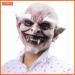 MÁSCARA DE LATÉX VAMPIRO COM SOBRANCELHA