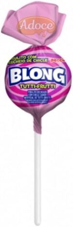 PIRULITO BLONG CHICLE TUTTI FRUTTI 24UN - PECCIN - Imagem 2