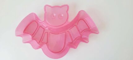 PETISQUEIRA DE PLÁSTICO MORCEGO ROSA  - HALLOWEEN