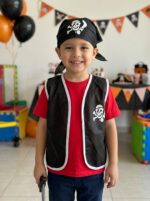 FANTASIA DE PIRATA INFANTIL - 2 PEÇAS - Imagem 2