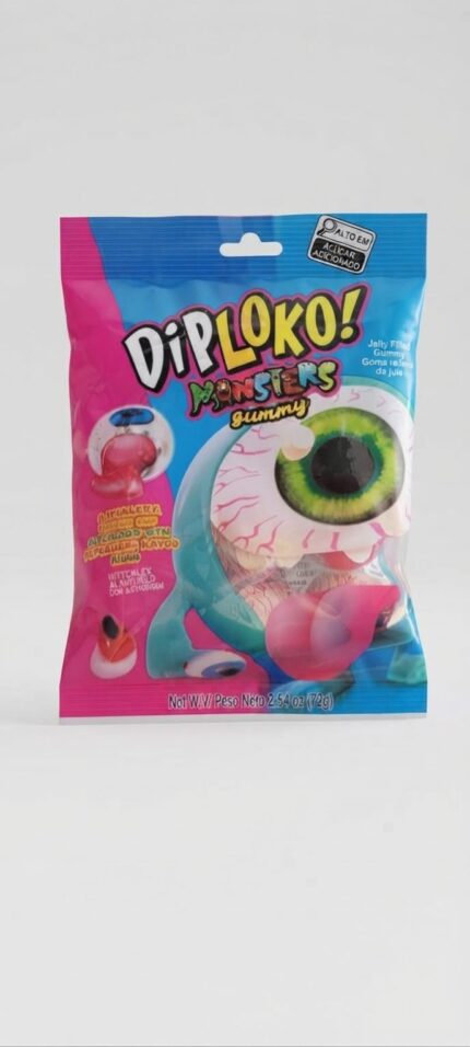 MARSHMALLOW DIPLOKO MONSTERS OLHO GUMMY 72G