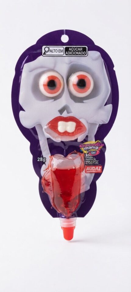 GEL E BALA DE GELATINA VAMPIRO 28G - GUMMY MANIA