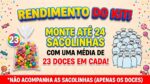 KIT DOCES PARA 24 SACOLINHAS SURPRESA - Imagem 2