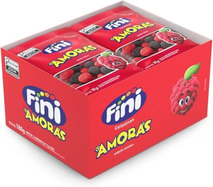 DISPLAY BALA GELATINA  AMORAS 12X15G - FINI
