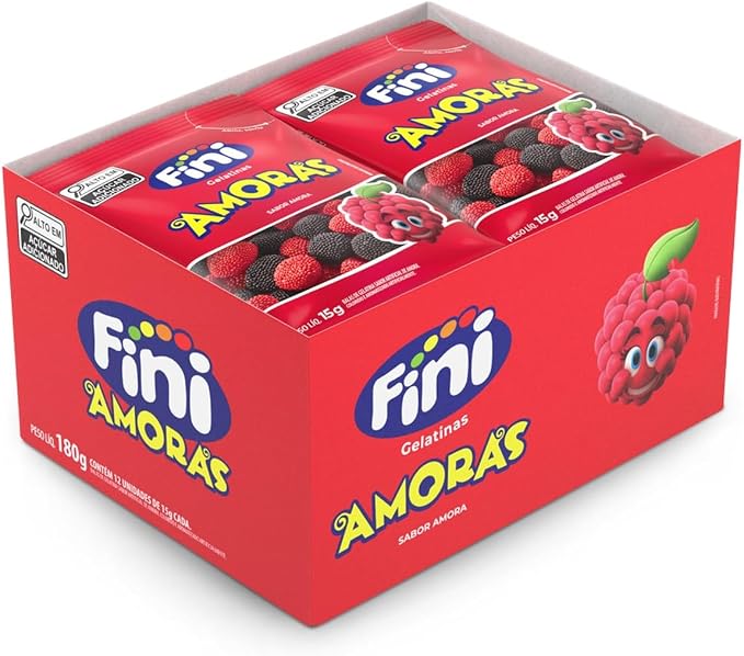 15627195620-61rlx2bv3sl-ac-sx679.jpg DISPLAY BALA GELATINA AMORAS 12X15G - FINI - Imagem 1